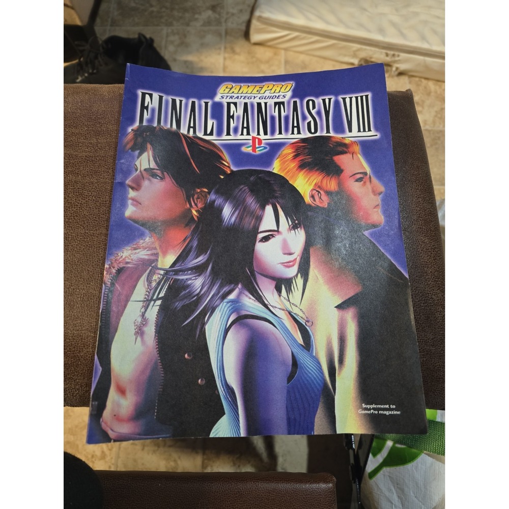 Final Fantasy VIII 8 GamePro Strategy Guide - Playstation- GamePro Magazine 2000